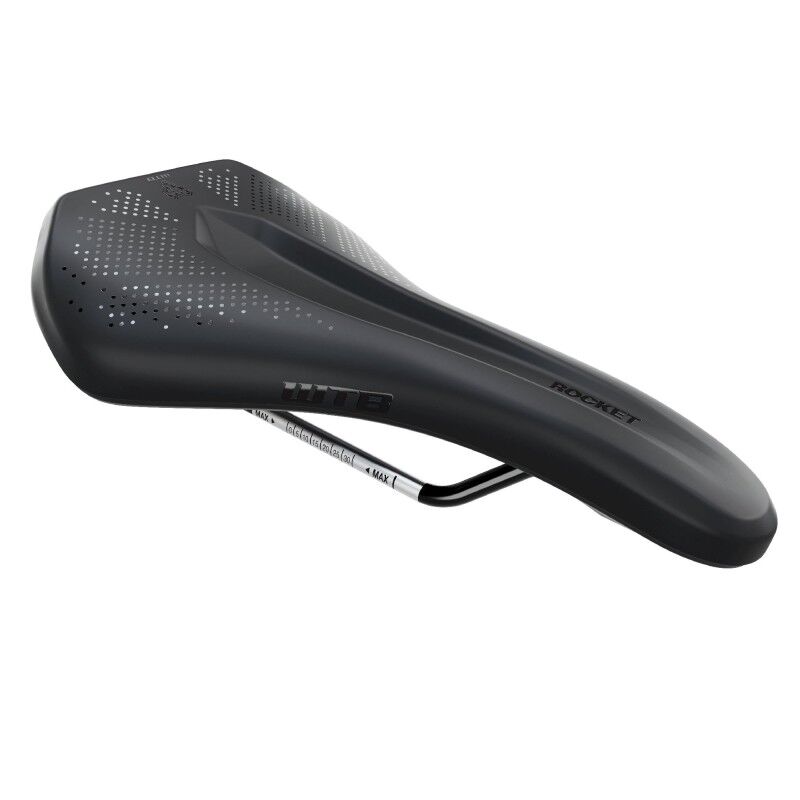 Rocket Medium Stainless Fusion Form Black Saddle - Sillín bicicleta