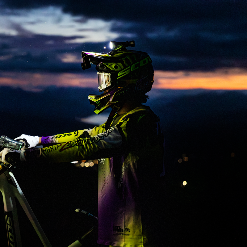 Exposure Lights Zenith 4- with Helmet and HB mounts - USB-C - Fietslamp voor | Hardloop