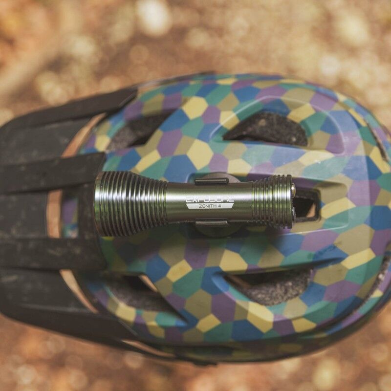 Exposure Lights Zenith 4- with Helmet and HB mounts - USB-C - Cykellygte | Hardloop