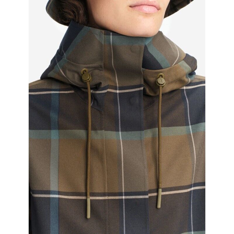 Aigle MTD Long Plaid Parka - Parka - Mujer | Hardloop