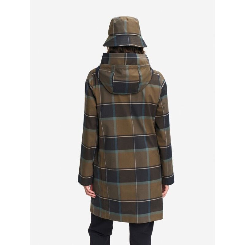Aigle MTD Long Plaid Parka - Kurtka zimowa damska | Hardloop