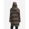 Aigle MTD Long Plaid Parka - Parka mulher | Hardloop