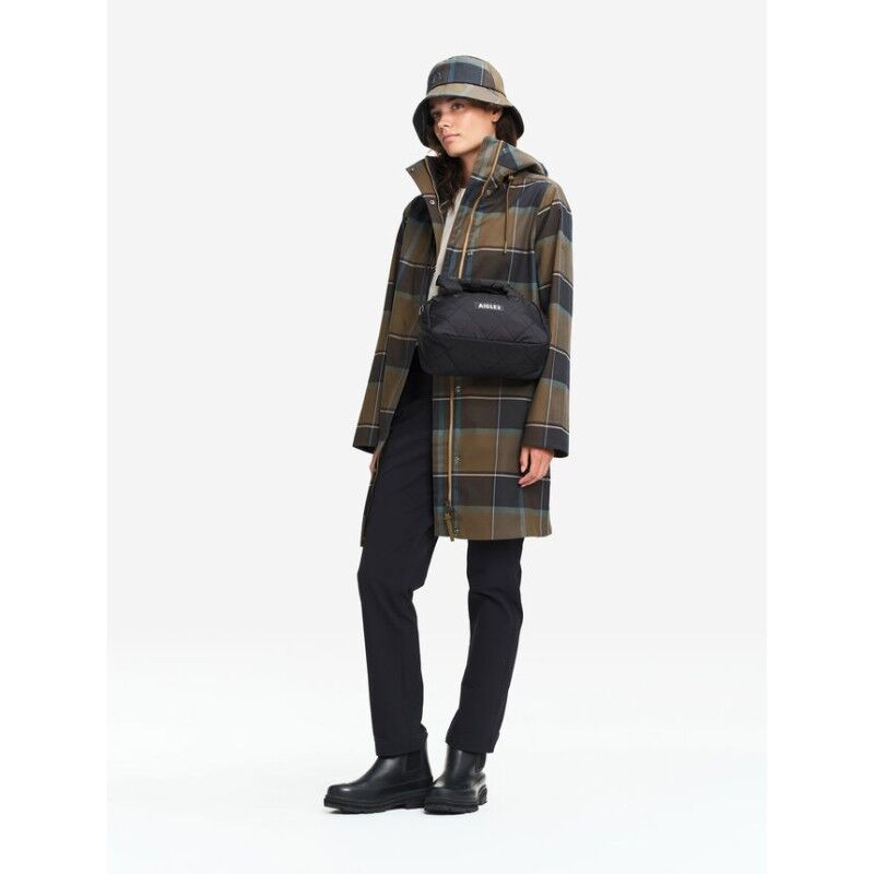 Aigle MTD Long Plaid Parka - Kurtka zimowa damska | Hardloop