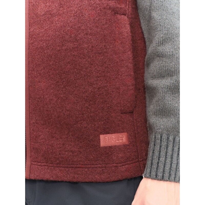 Aigle Wool Merinos Brushed Gilet - Polaire sans manches homme | Hardloop