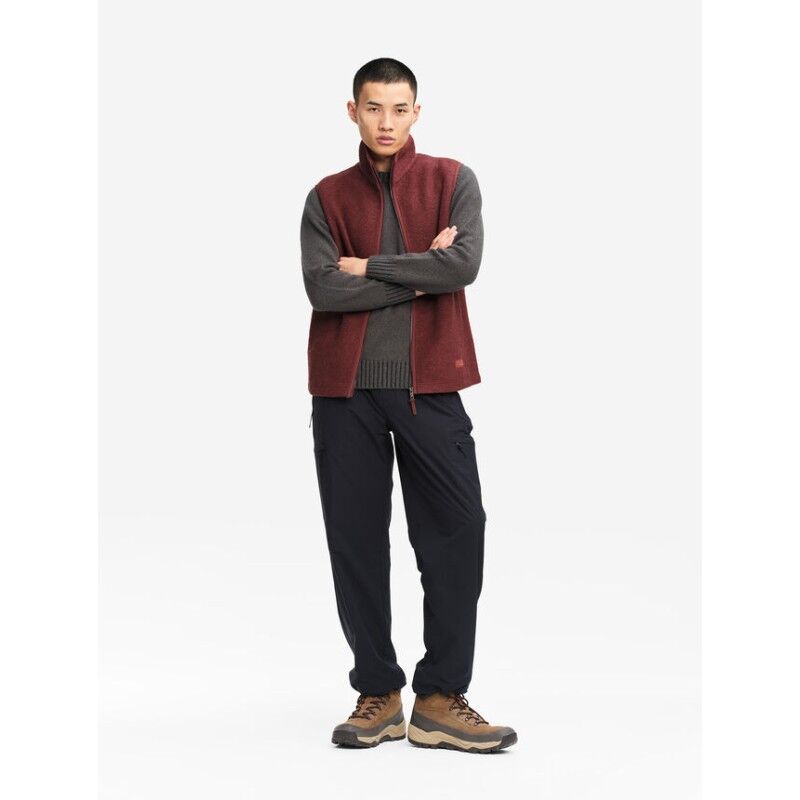 Aigle Wool Merinos Brushed Gilet - Polar męski bez rękawów | Hardloop