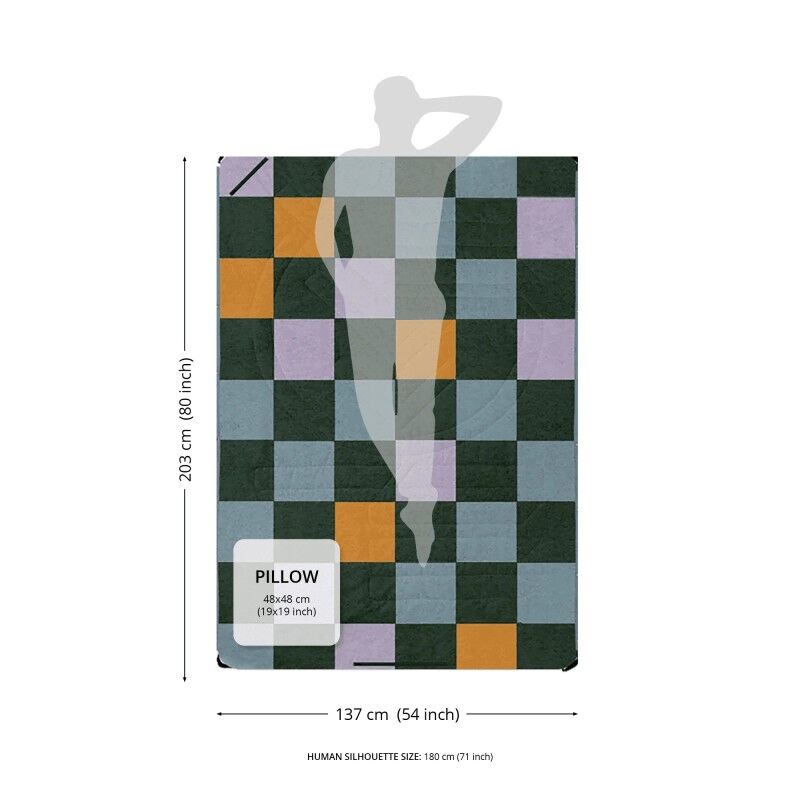 Voited Picnic Blanket - Camping Blanket | Hardloop