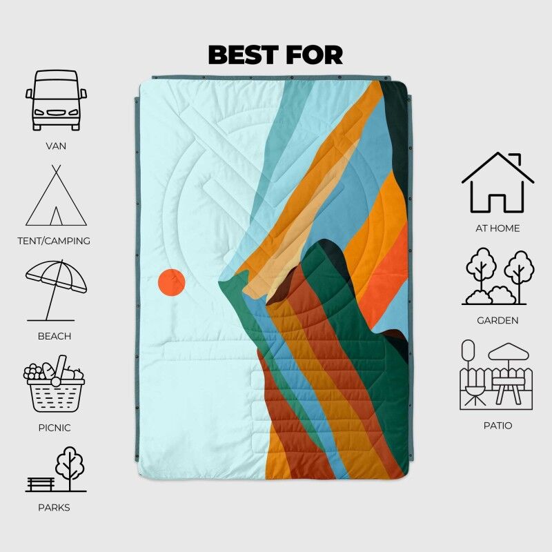 Voited Ripstop Blanket - Camping Blanket | Hardloop