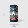 Voited Fleece Blanket - Camping Blanket | Hardloop