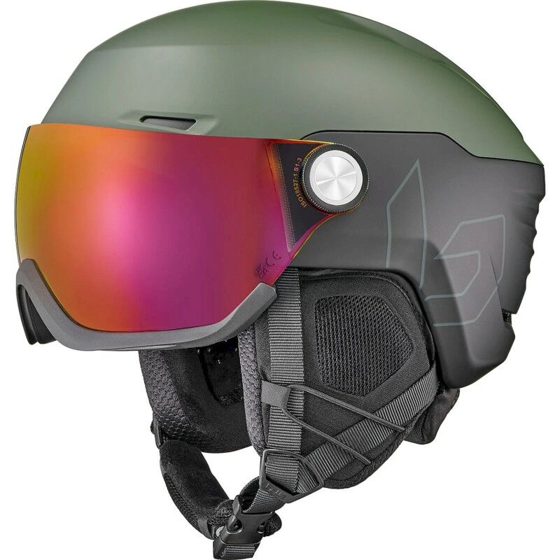 V-Ryft Pure - Photochromic Red Cat 1-3 - Skihelm mit Visier