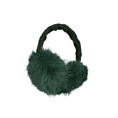 Fur Earmuffs - Headband - Women's