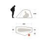 Ferrino Tent Hekla 1 - Tenda campismo | Hardloop