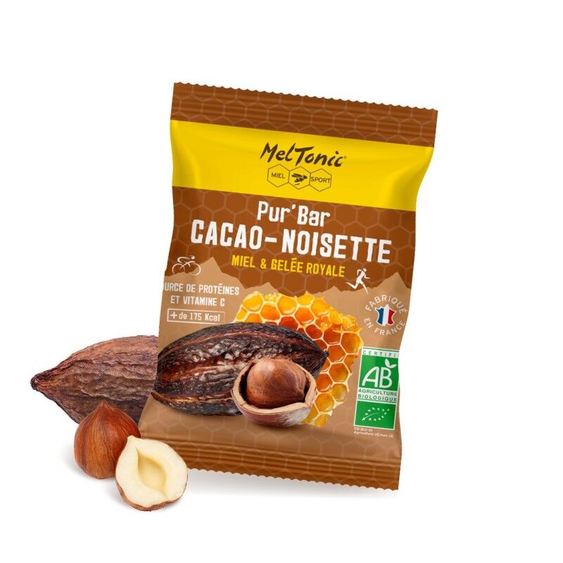 Pur' Bar Bio Cacao Noisette Miel & Gelée Royale - Energibar