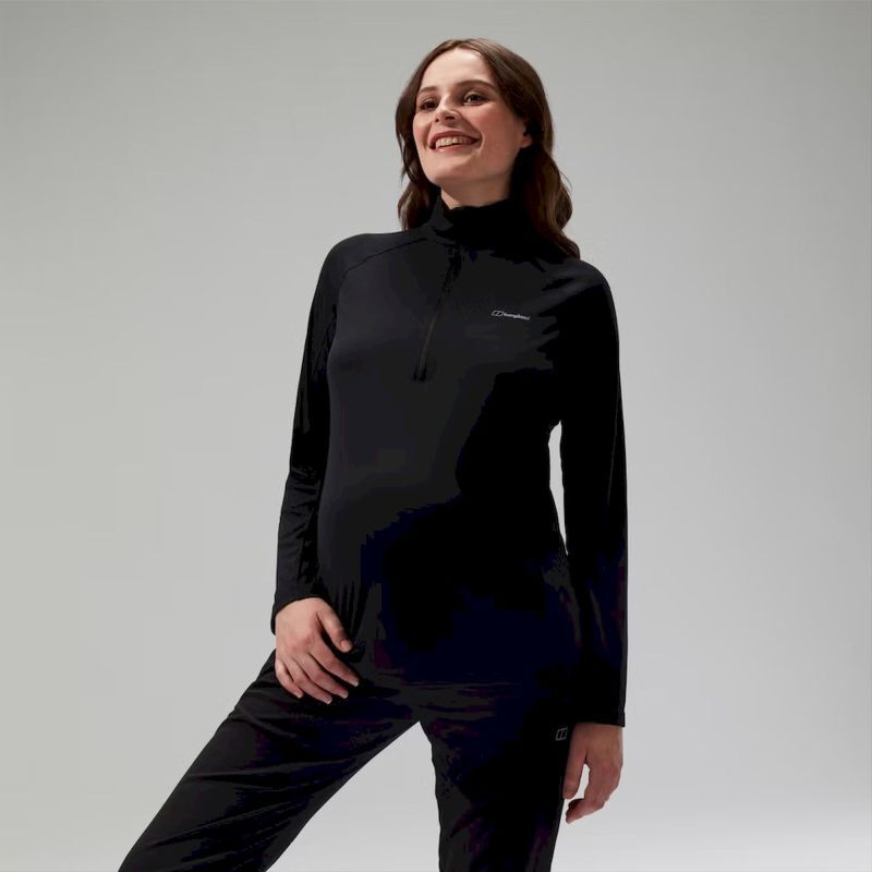 Berghaus 24/7 Maternity LS Half Zip Tech Tee - Base layer - Women's | Hardloop