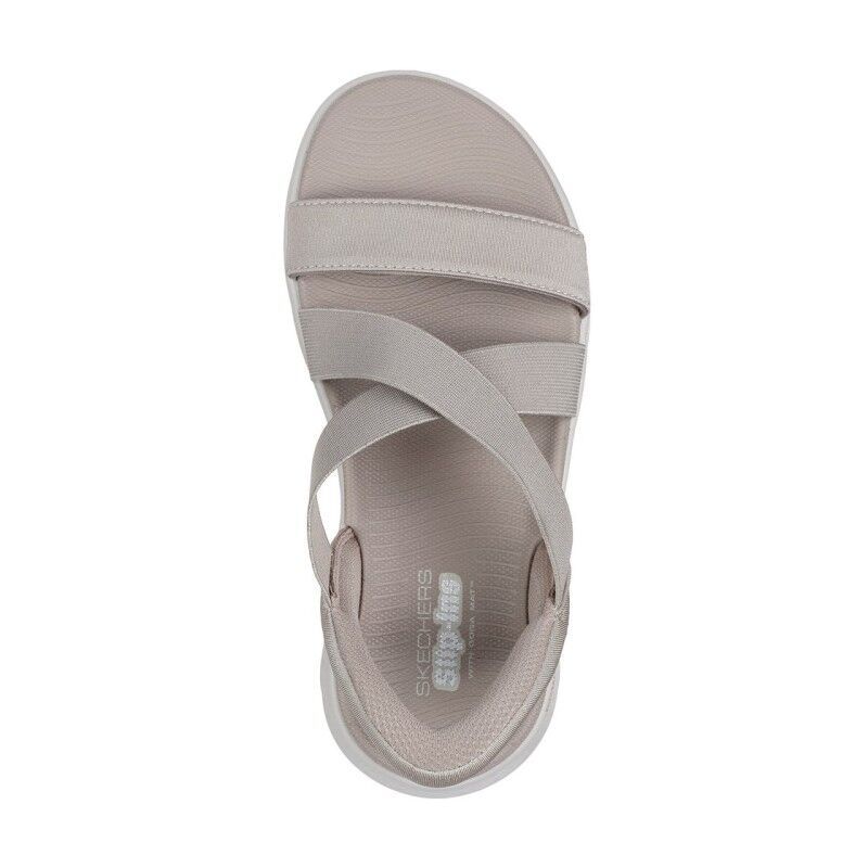 Skechers Go Walk Flex Sandal - Glimmer - Wandersandalen - Damen | Hardloop