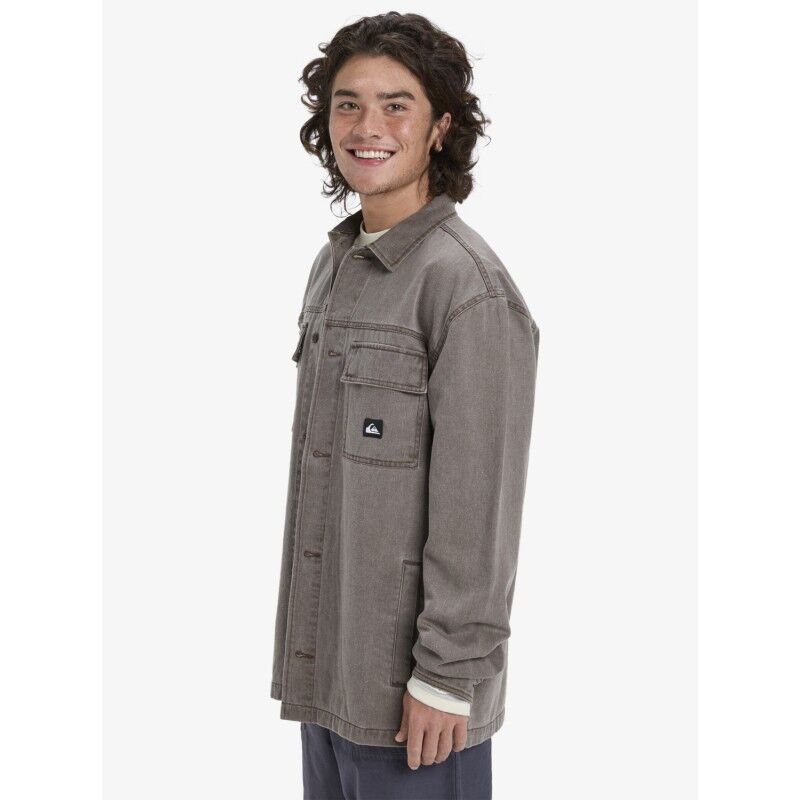 Quiksilver Mohab Washed Twill Ls Shirt - Shirt - Men's | Hardloop