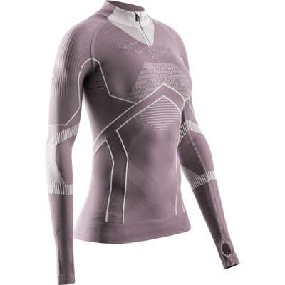 Energy Accumulator Light Shirt LS 1/2 Zip - Ropa interior - Mujer