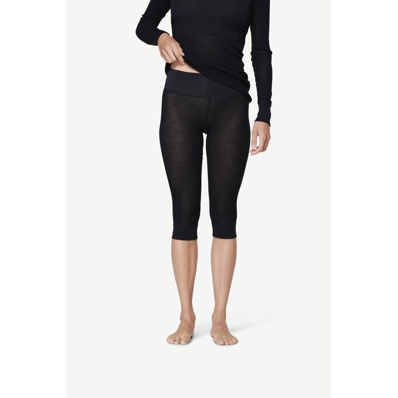 Wool Mesh 190 3/4 Longs - Merino wool Thermal Tight - Women's