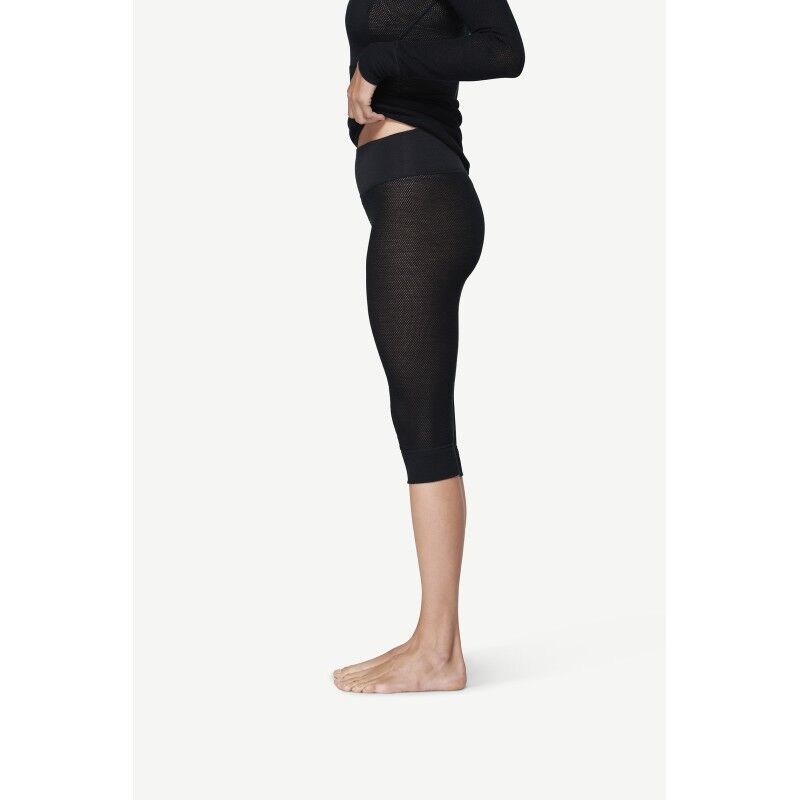 Devold Wool Mesh 190 3/4 Longs - Thermische Merinowollstrumpfhose - Damen | Hardloop