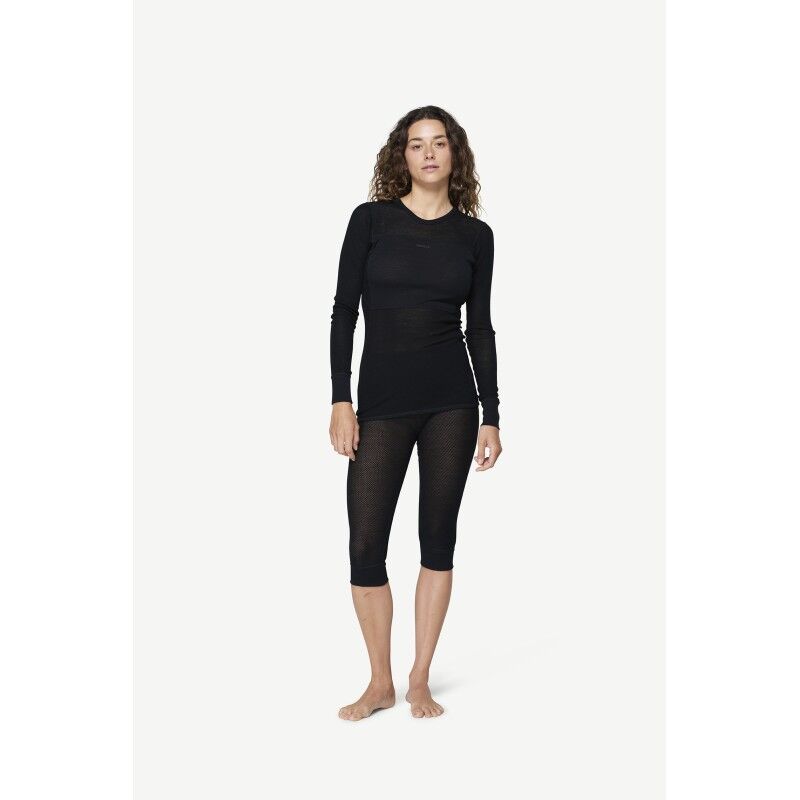 Devold Wool Mesh 190 3/4 Longs - Thermische Merinowollstrumpfhose - Damen | Hardloop