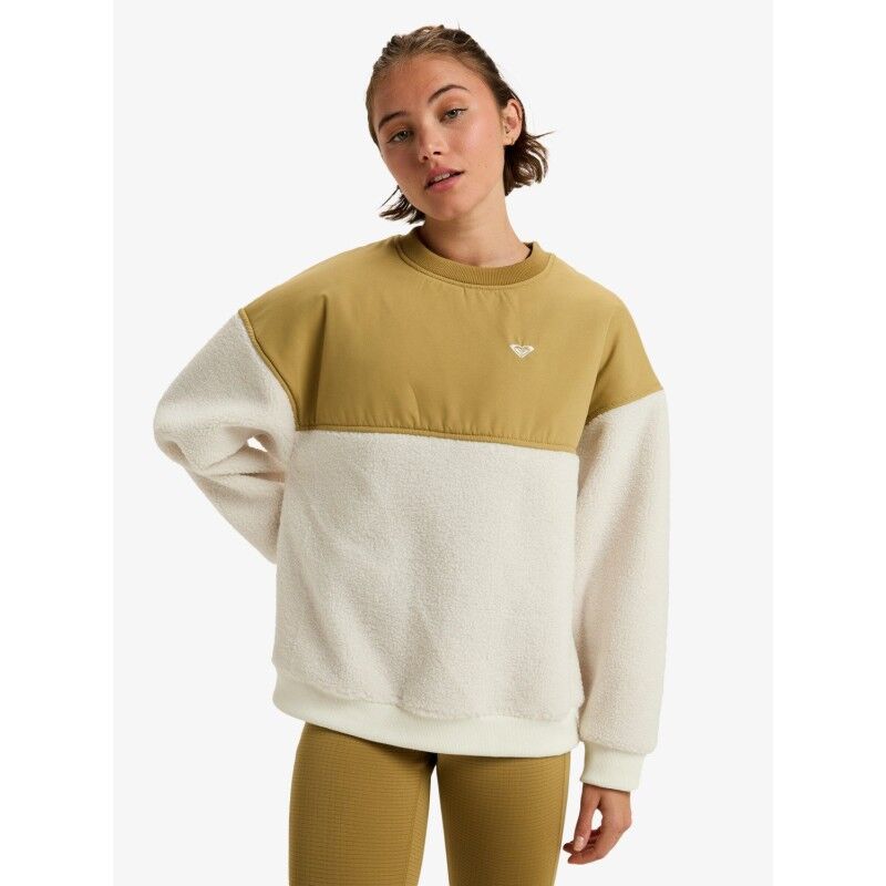 Waves Of Warmth Layered Crew - Polar mulher