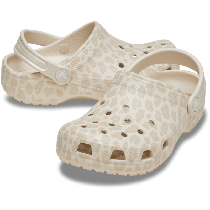 Crocs Classic Animal Glitter Clog K - Clogs - Herren | Hardloop