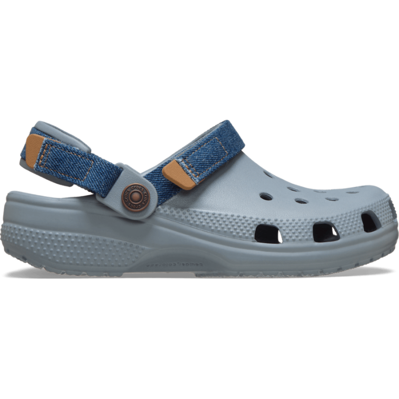 Classic Denim Adjustable Backstrap Clog K - Sandały dziecięce
