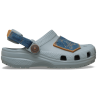 Crocs Classic Denim Adjustable Backstrap Clog T - Sandalen - Kind | Hardloop