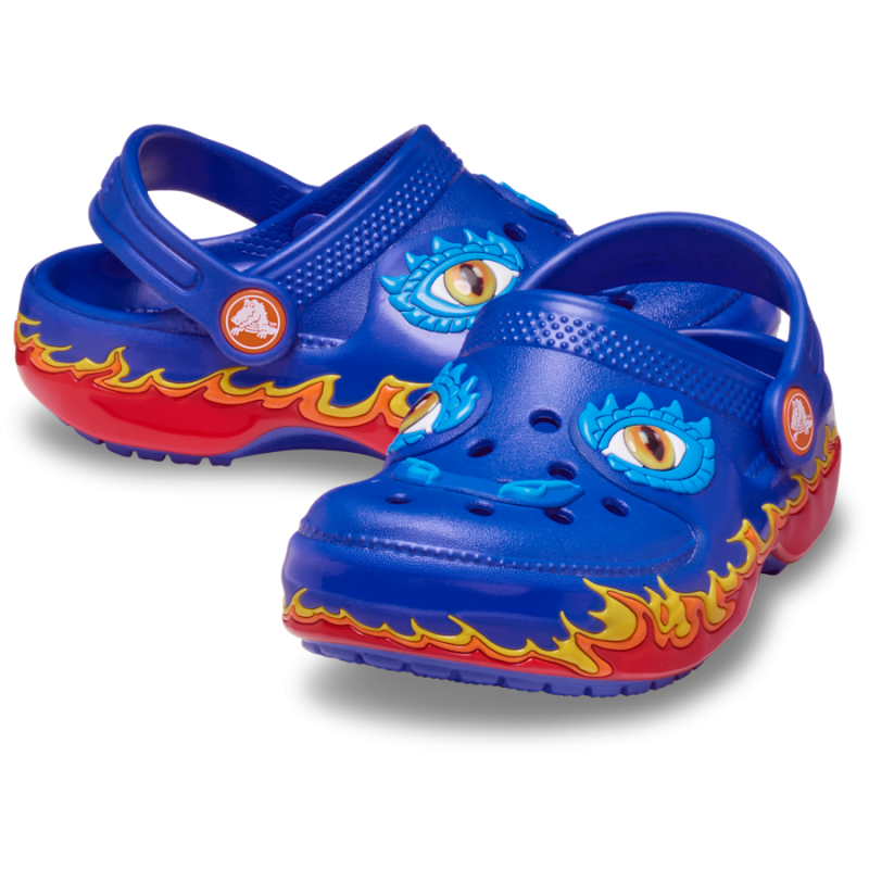 Crocs Classic IAM Dragon Lights Clog T - Sabots enfant | Hardloop