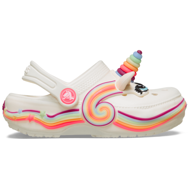 Crocs Classic IAM Unicorn Lights Clog T - Sandales enfant | Hardloop