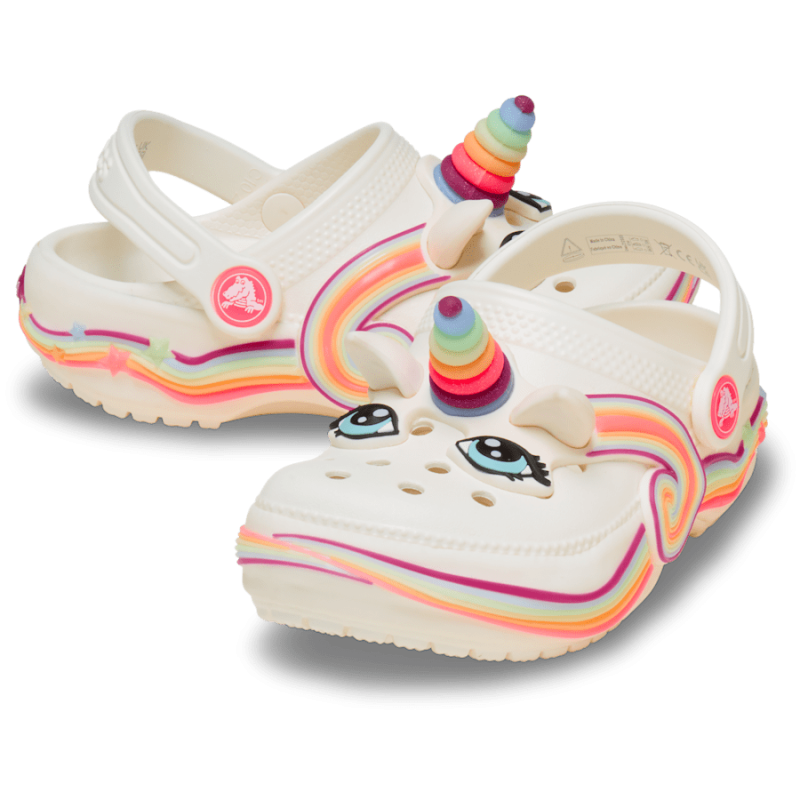 Crocs Classic IAM Unicorn Lights Clog T - Sandals - Kid's | Hardloop