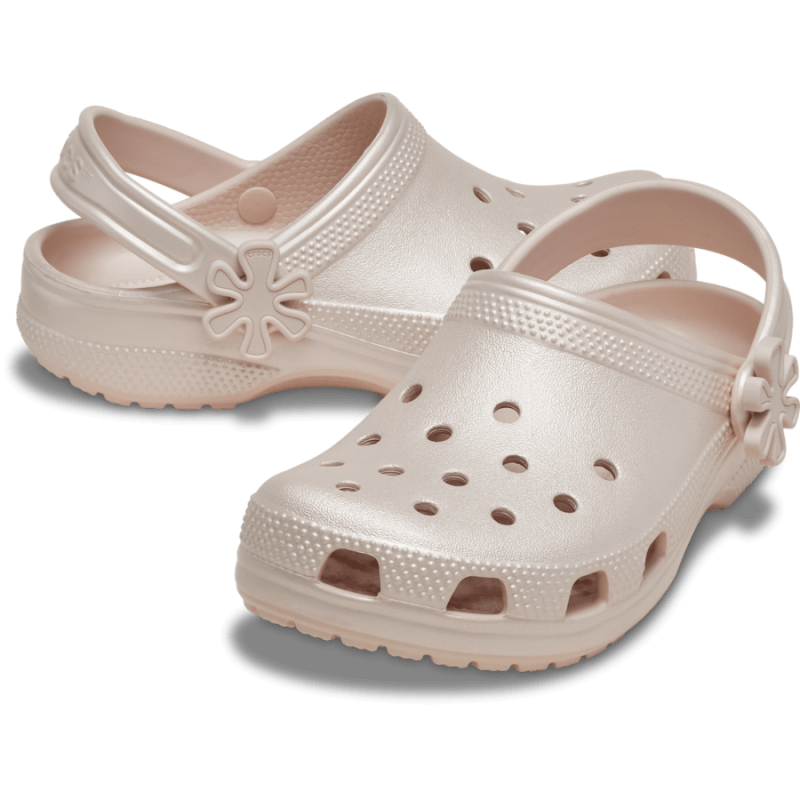 Crocs Classic Pearl Shine Clog K - Sandały dziecięce | Hardloop
