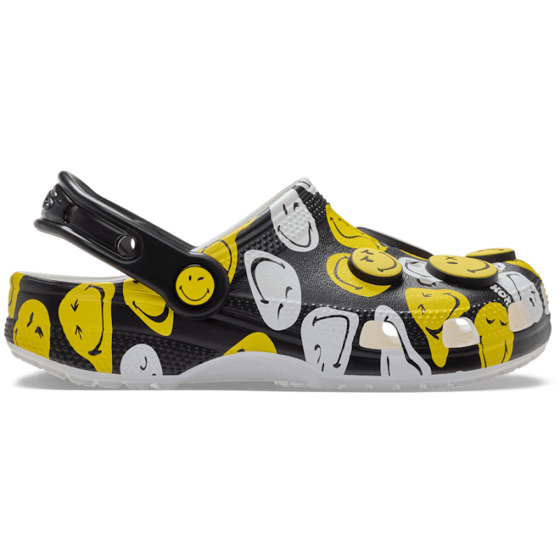 Crocs Smiley Classic Clog K - Zuecos - Hombre | Hardloop
