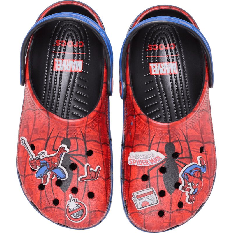 Crocs Spiderman Web Classic Clog - Sandaalit | Hardloop