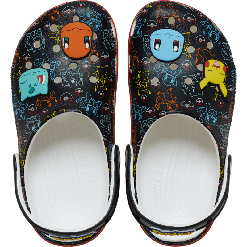 Crocs Pokemon Print Classic Clog T - Sandales enfant | Hardloop