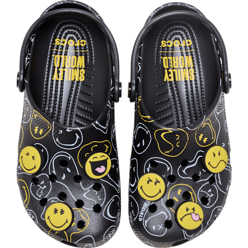 Crocs Smiley Classic Clog - Sandales | Hardloop