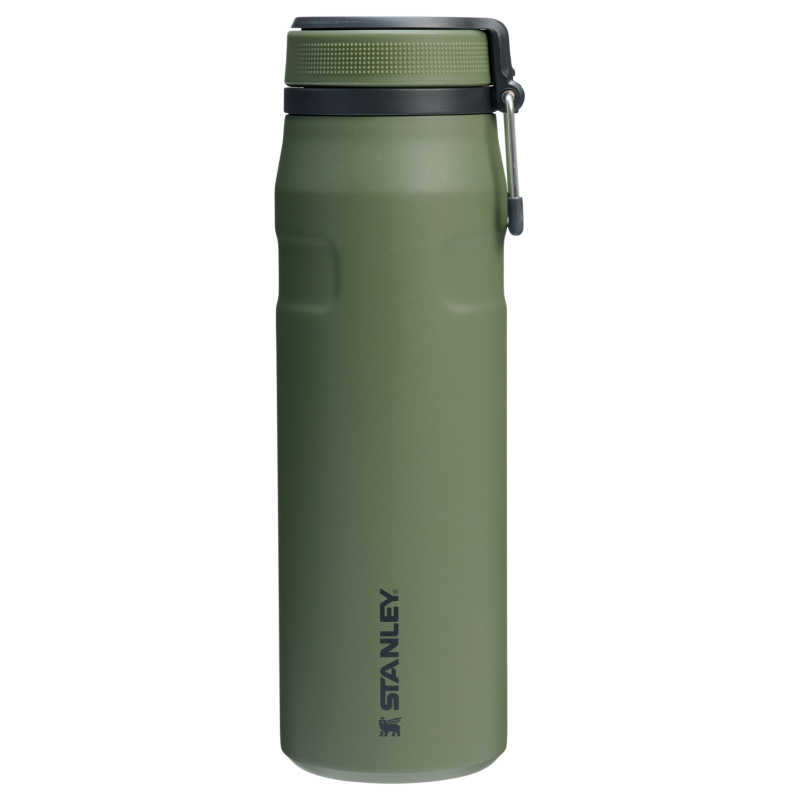 Bouteille Isotherme Stanley 32 Oz Vert - Pour Rando/camping, Avec Anse