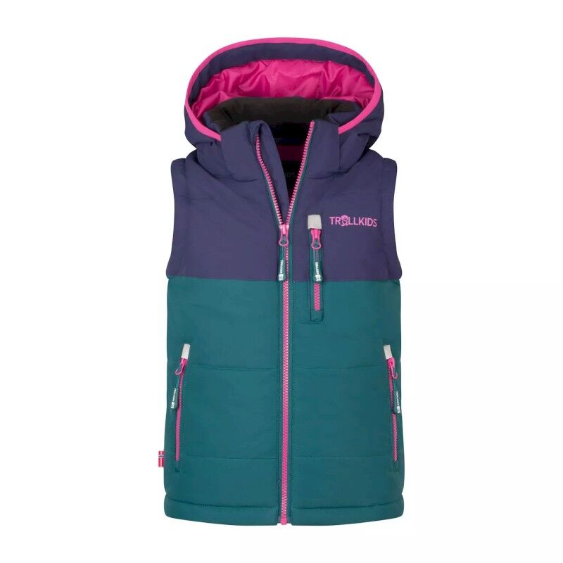 Trollkids Narvik Vest XT - Dětská péřova bez rukávů | Hardloop