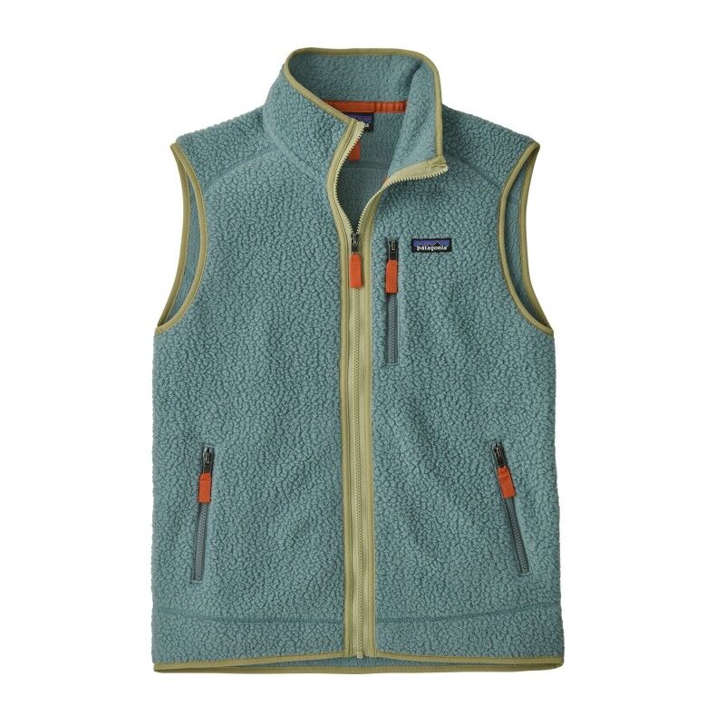 Retro Pile Vest - Fleecevest Herrer