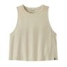 Patagonia W's Cap Cool Trail Cropped Tank - Débardeur femme | Hardloop