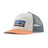 White w/Peach Sherbet