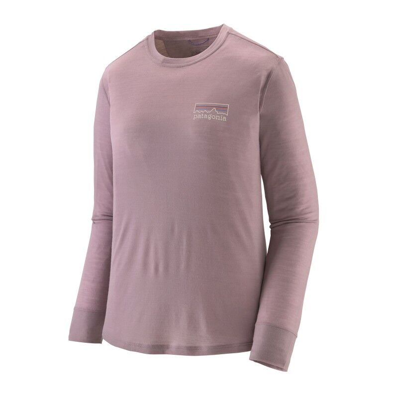 L/S Cap Cool Merino Graphic Shirt - T-shirt - Donna