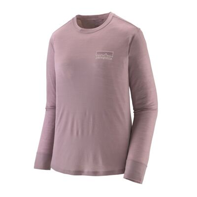 L/S Cap Cool Merino Graphic Shirt - T-shirt mulher