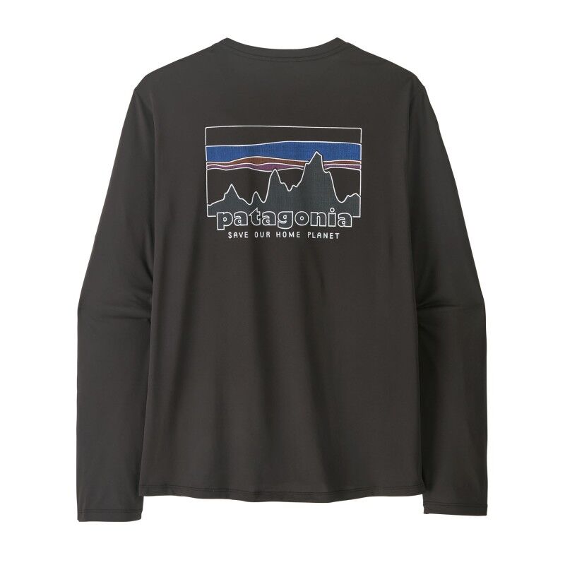 Patagonia M's L/S Cap Cool Daily Shirt - '73 Skyline - Camiseta - Hombre | Hardloop