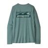 Patagonia W's L/S Cap Cool Daily Shirt - Boardshort Logo - T-shirt - Women's | Hardloop