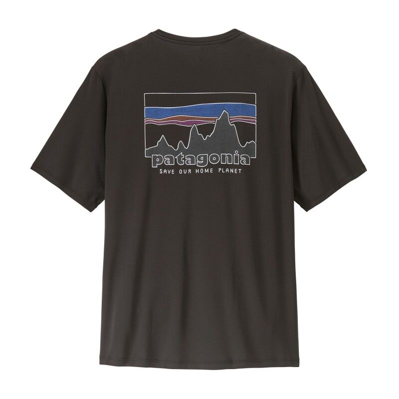 Patagonia M's Cap Cool Daily Shirt - '73 Skyline - Pánské triko | Hardloop
