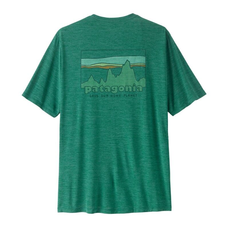 Patagonia M's Cap Cool Daily Shirt - '73 Skyline - T-shirt - Men's | Hardloop