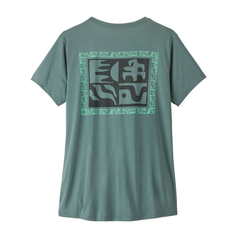 Patagonia W's Cap Cool Daily Shirt - Mother Rays - T-shirt - Women's | Hardloop