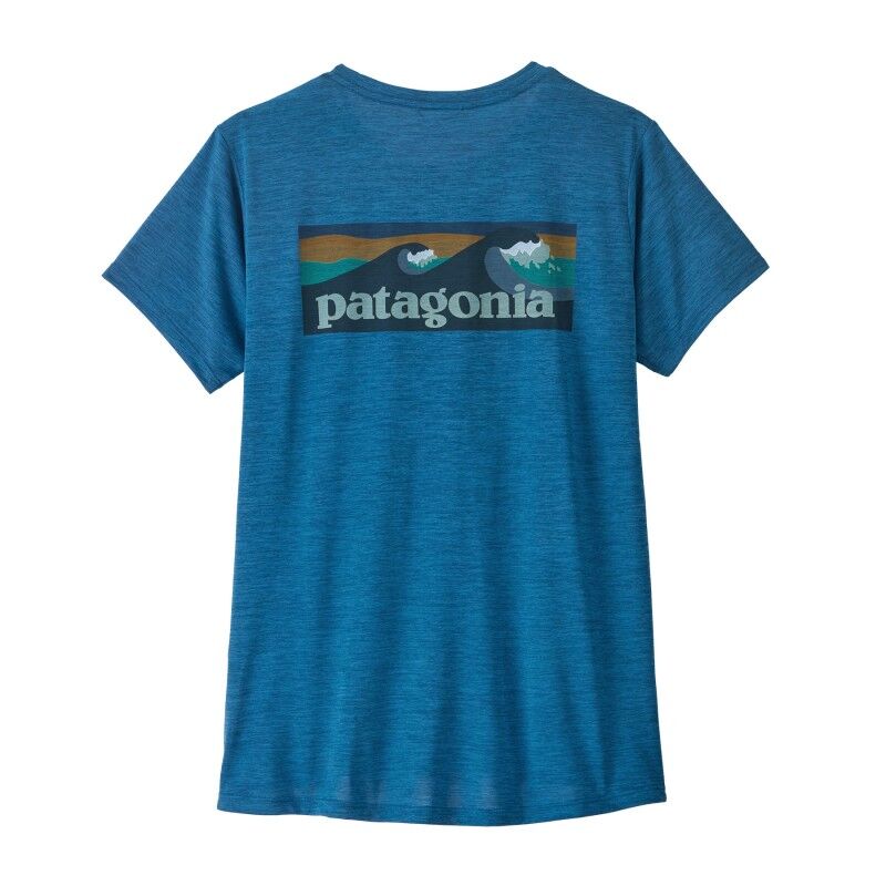 Patagonia W's Cap Cool Daily Shirt - Boardshort Logo - T-shirt damski | Hardloop