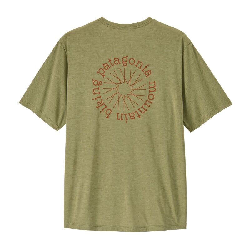 Patagonia M's Cap Cool Daily Shirt - Spoke Stencil - T-shirt - Men's | Hardloop