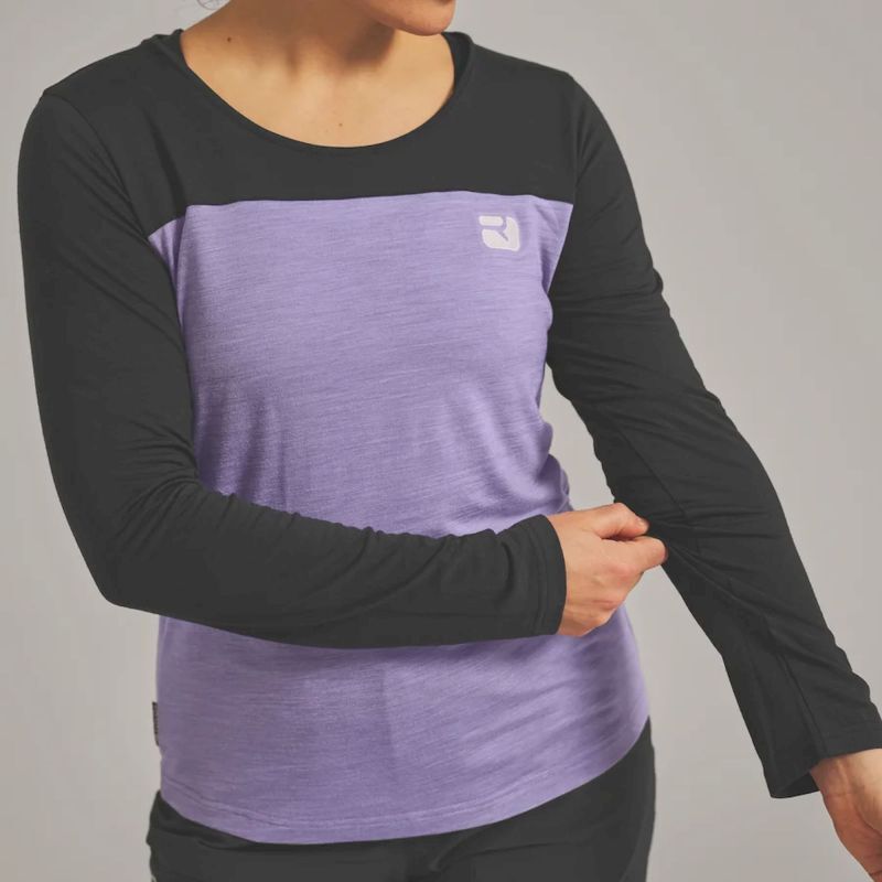 Ortovox 150 Cool Logo LS - Camiseta de lã merino mulher | Hardloop